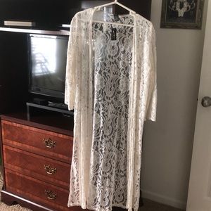 Lace cover up brand new